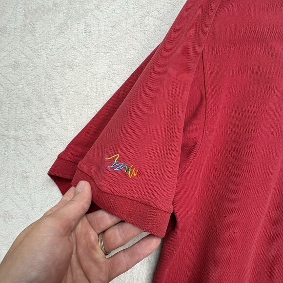 COOGI Shirt Men's XXXL Red 3XL Short Sleeve Polo Tee Casual 90s Designer Hip Hop - Picture 10 of 15